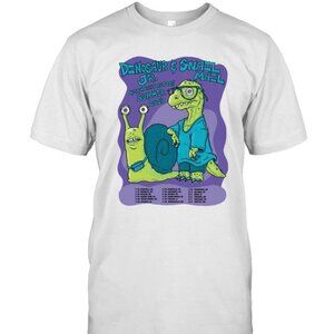 Dinosaur Jr. & Snail Mail Summer 2025 Tour T-Shirt – Indie Rock Band Tee 24